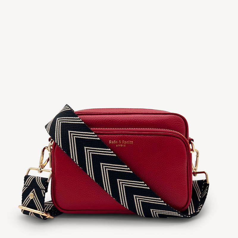 Black & Stone Arrow Strap