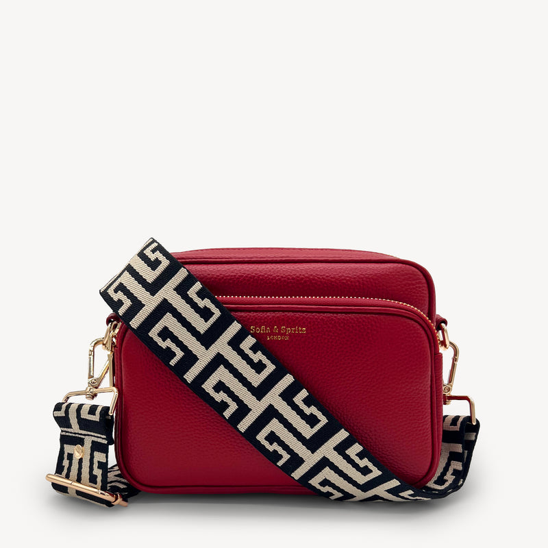 Black & Stone Greek Strap