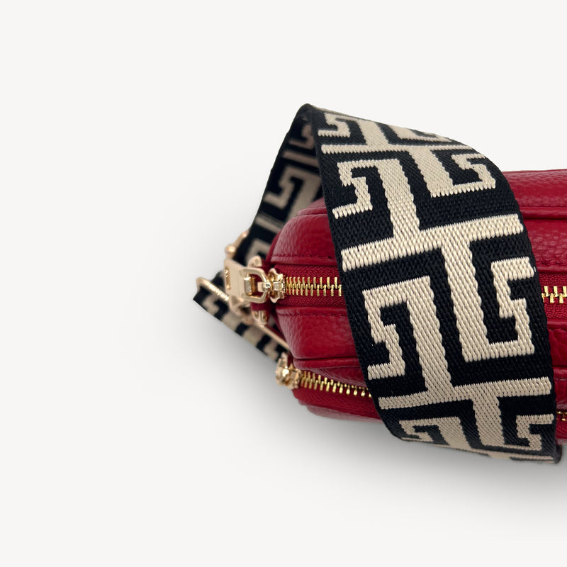 Black & Stone Greek Strap