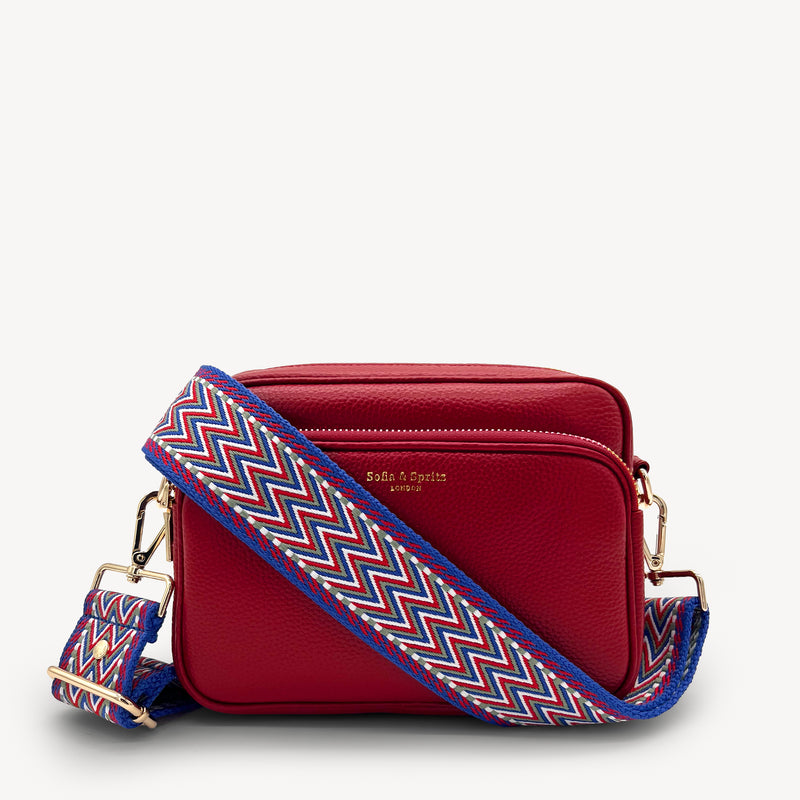 Blue & Red Aztec Assortment Strap