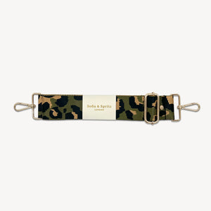 Olive Green & Gold Leopard Strap thumbnail-image-2