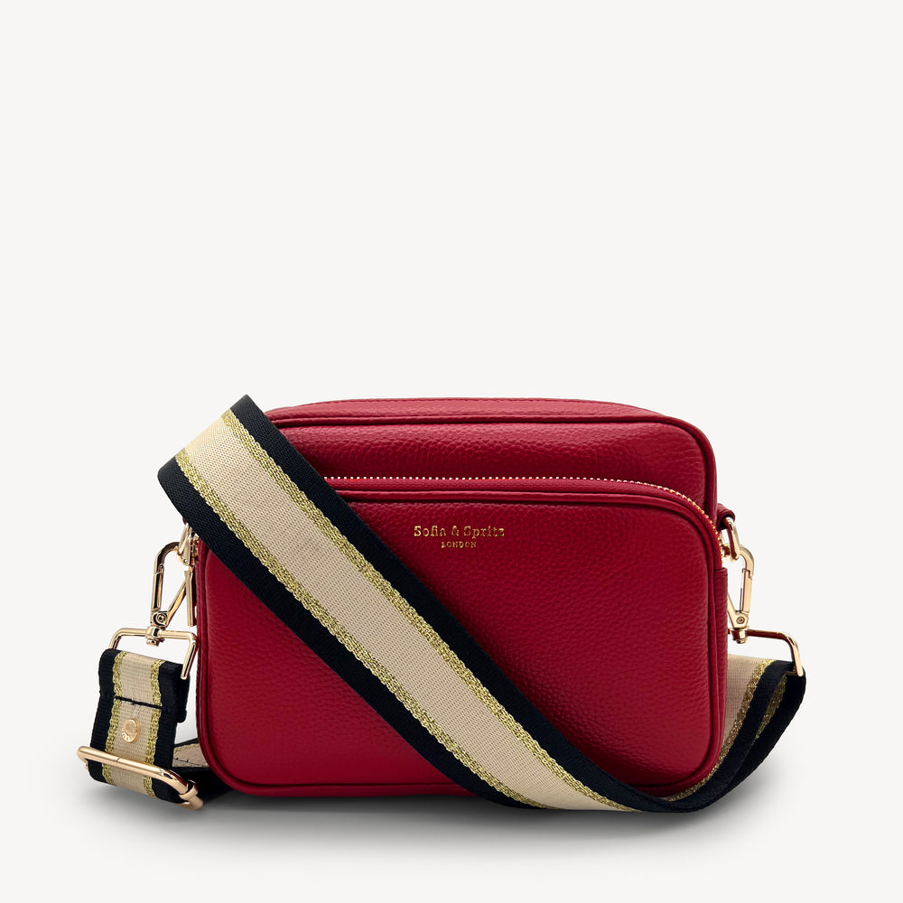 Black, Beige & Gold Stripe Strap thumbnail-image-33