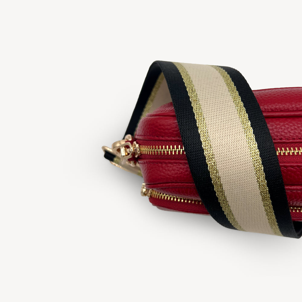 Black, Beige & Gold Stripe Strap thumbnail-image-34