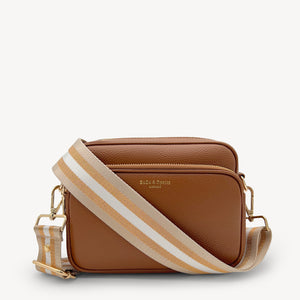 Alba Crossbody Bag - Tan thumbnail-image-4