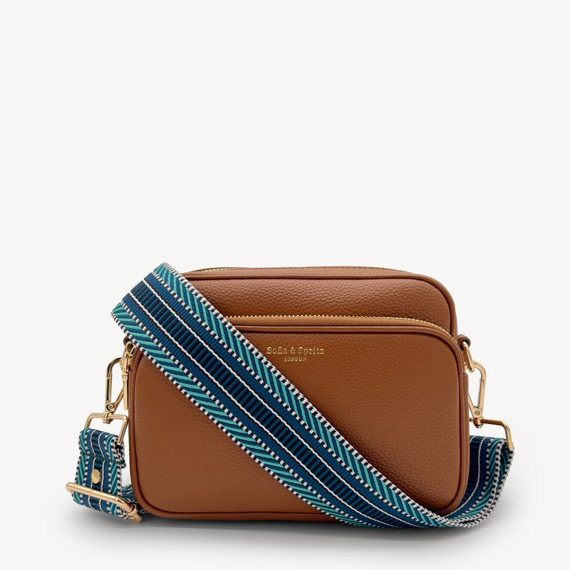 Blue Assortment Stripe Aztec Strap