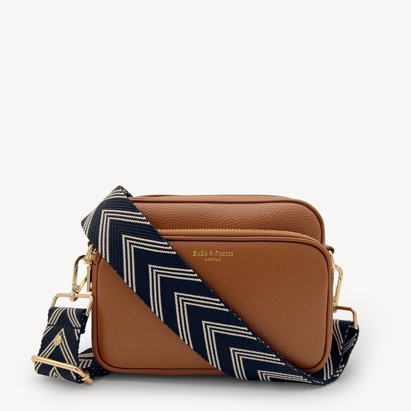 Black & Stone Arrow Strap