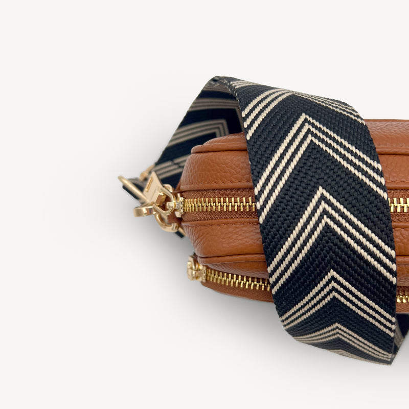 Black & Stone Arrow Strap