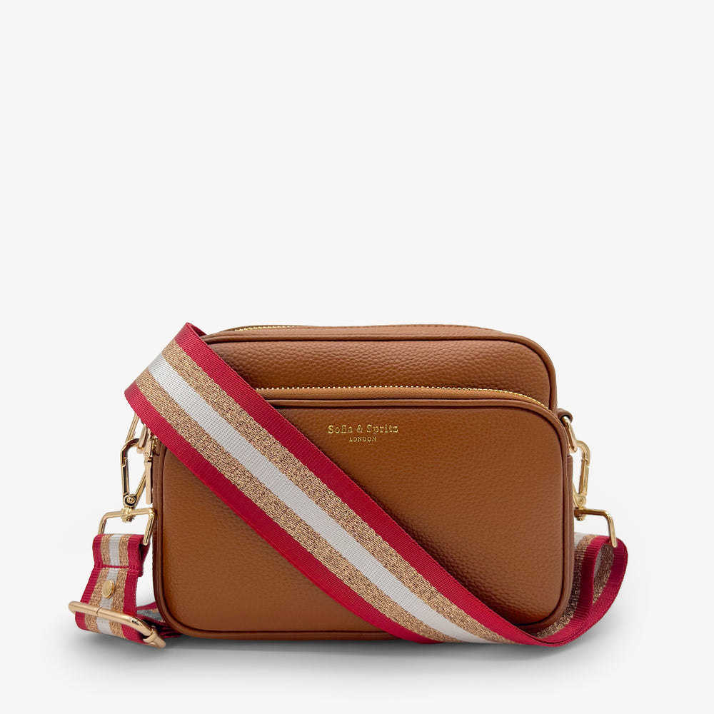Red & Gold Glitter Stripe Strap thumbnail-image-42