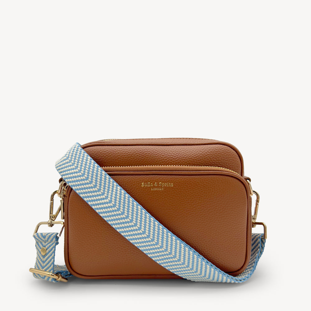 Sky Blue & White Chevron Strap thumbnail-image-31