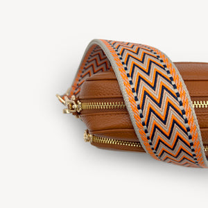 Orange, Black & Stone Aztec Strap thumbnail-image-30