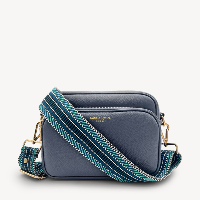 Blue Assortment Stripe Aztec Strap