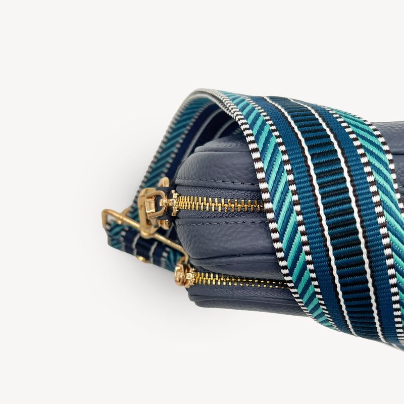 Blue Assortment Stripe Aztec Strap