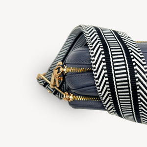 Black & White Stripe Aztec Strap thumbnail-image-32
