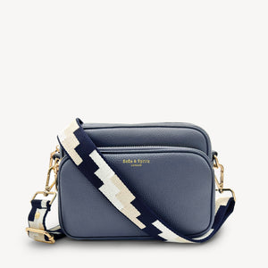 Navy, Stone & Tan Puzzle Strap thumbnail-image-34