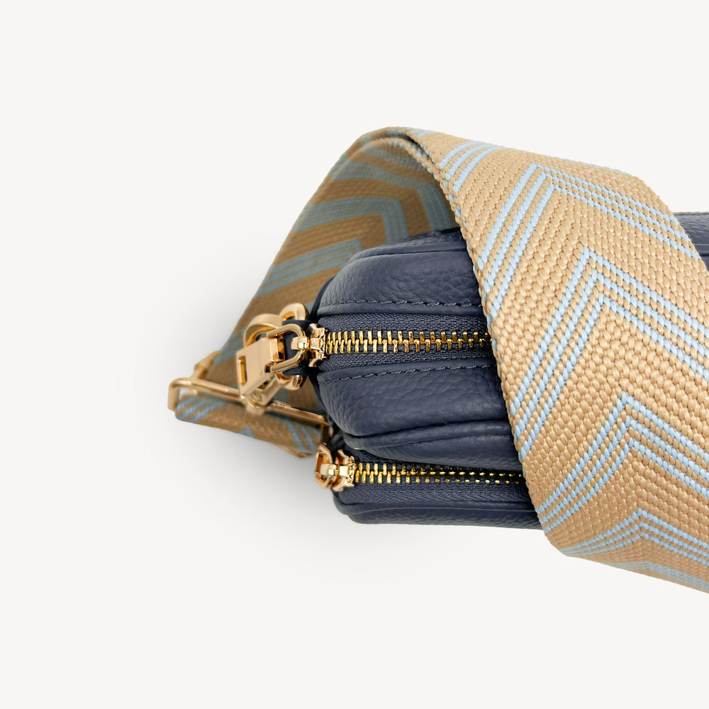 Pale Blue & Tan Arrow Strap thumbnail-image-36