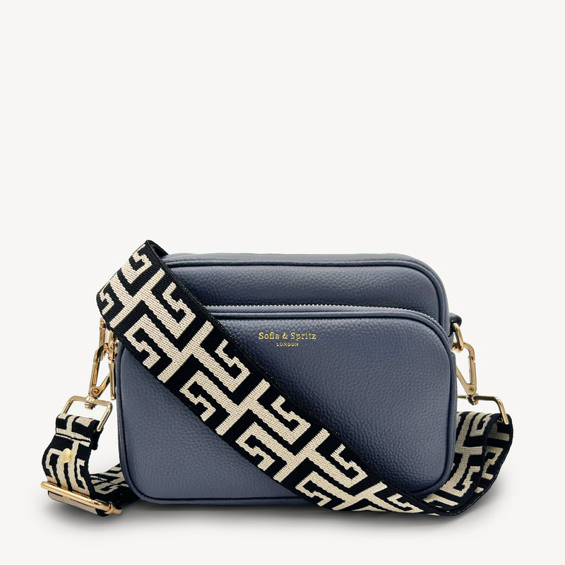 Black & Stone Greek Strap