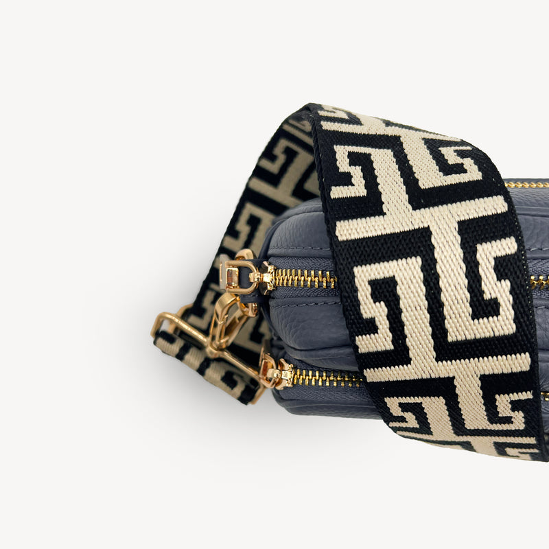Black & Stone Greek Strap