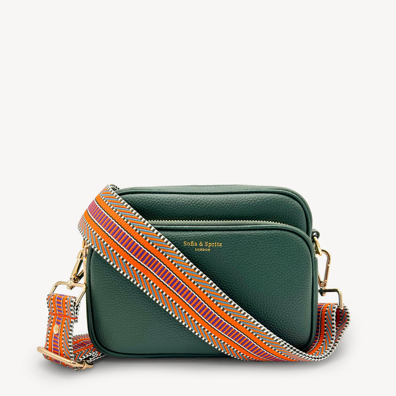 Alba Crossbody Bag - Racing Green