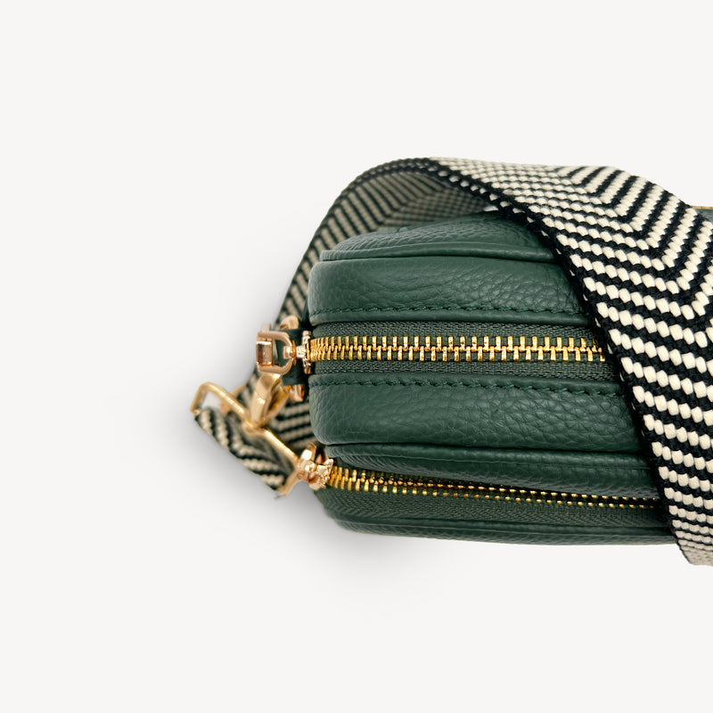 Black & White Chevron Strap