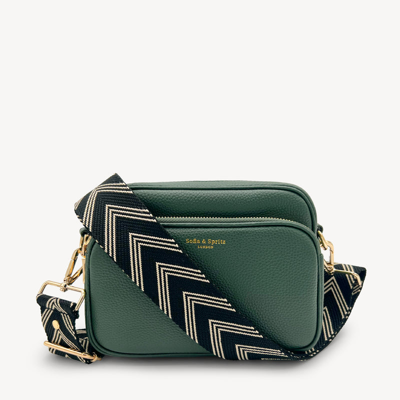 Black & Stone Arrow Strap