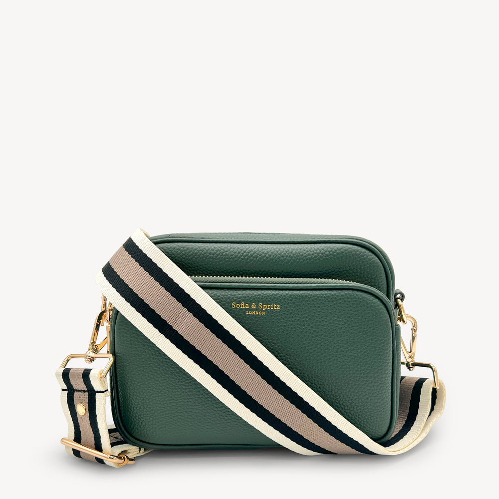 Black, Stone & Tan Stripe Strap thumbnail-image-36