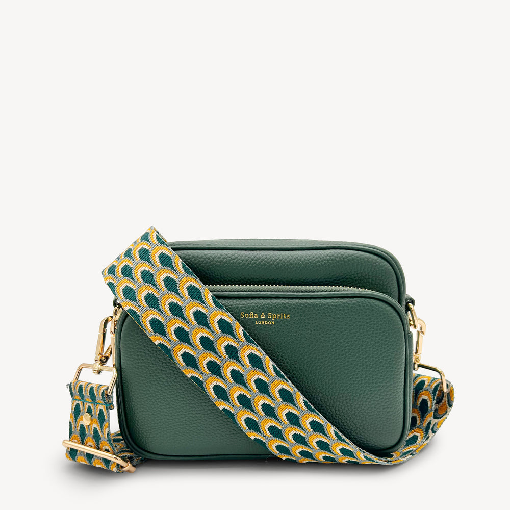 Alba Crossbody Bag - Racing Green thumbnail-image-4