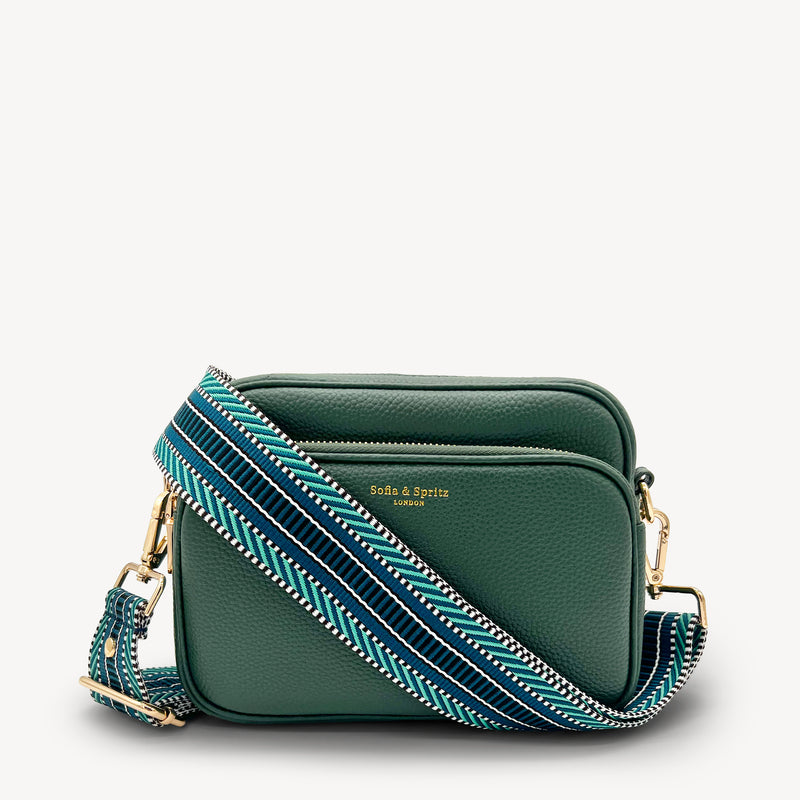 Blue Assortment Stripe Aztec Strap