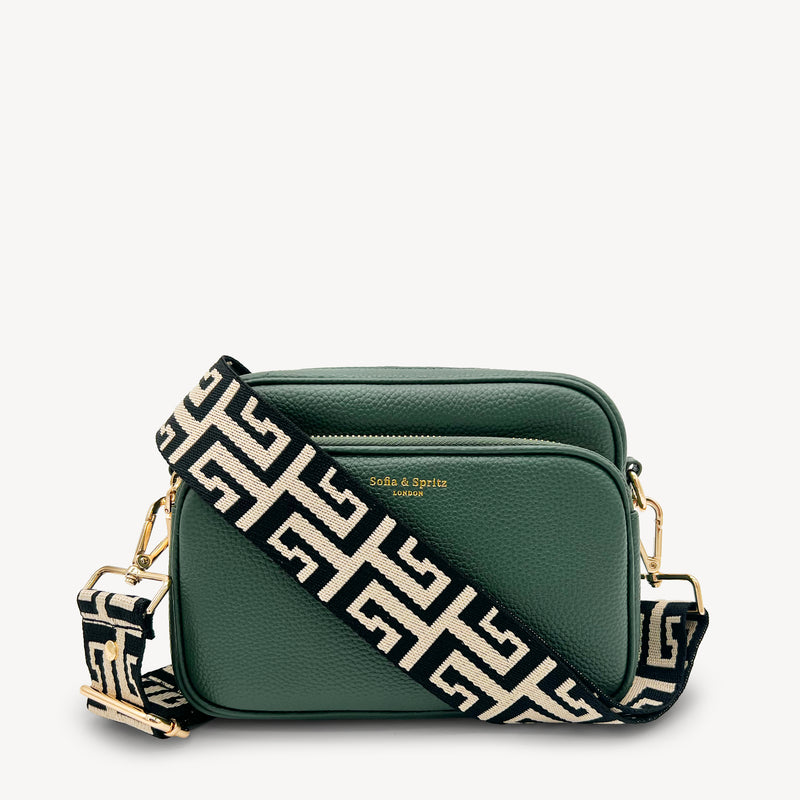 Black & Stone Greek Strap