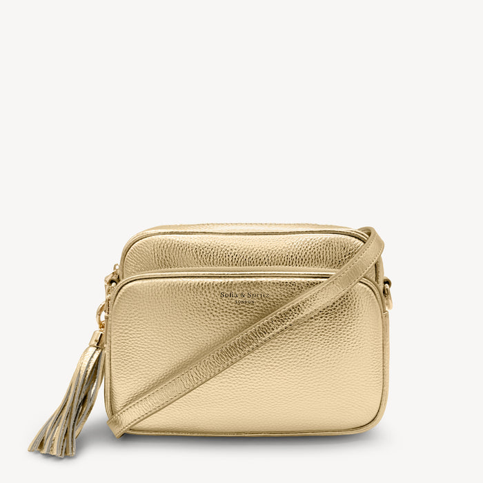 Alba Crossbody Bag - Gold
