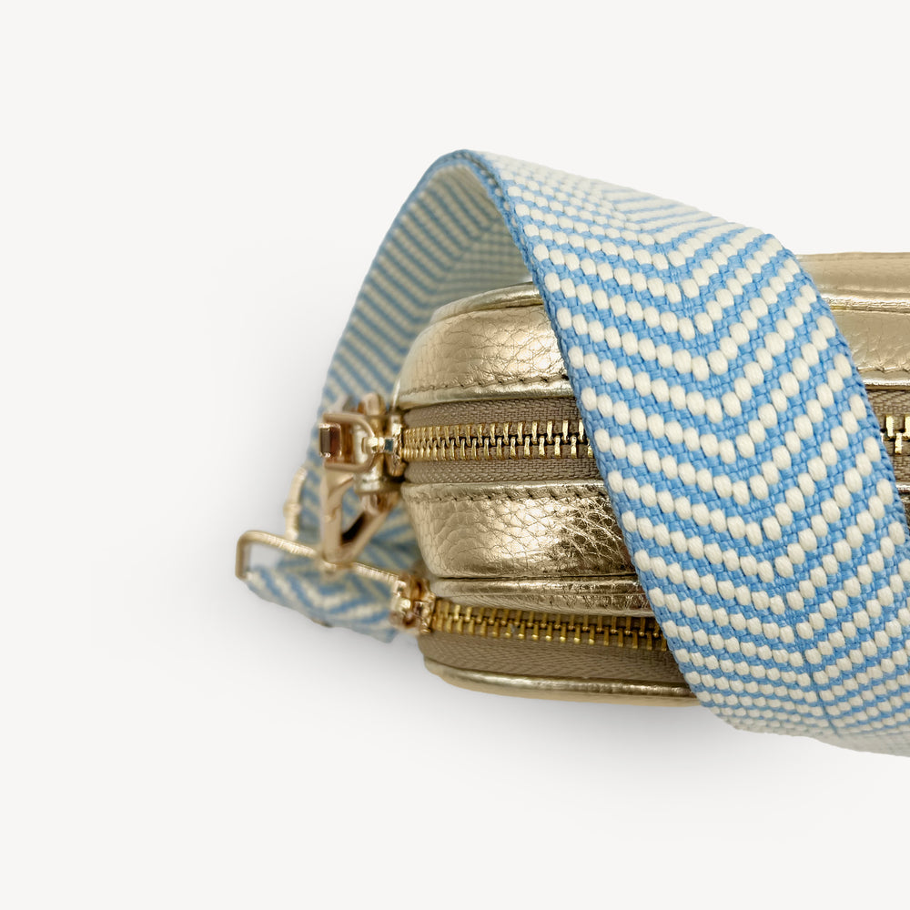 Sky Blue & White Chevron Strap thumbnail-image-49