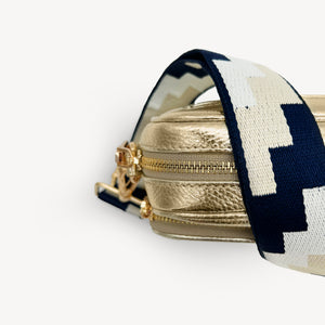 Navy, Stone & Tan Puzzle Strap thumbnail-image-41