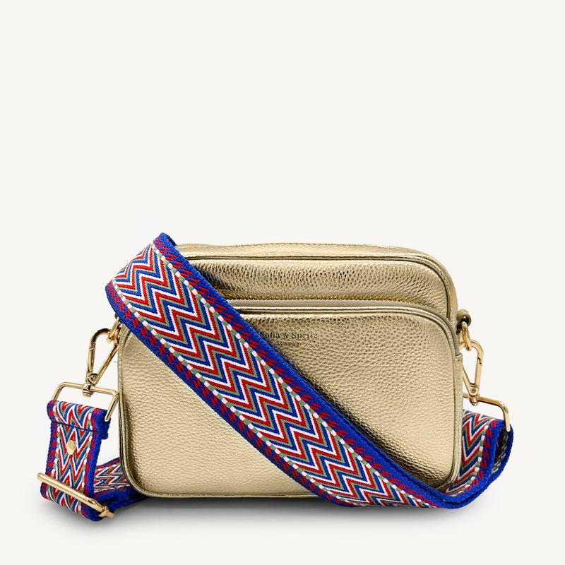 Blue & Red Aztec Assortment Strap