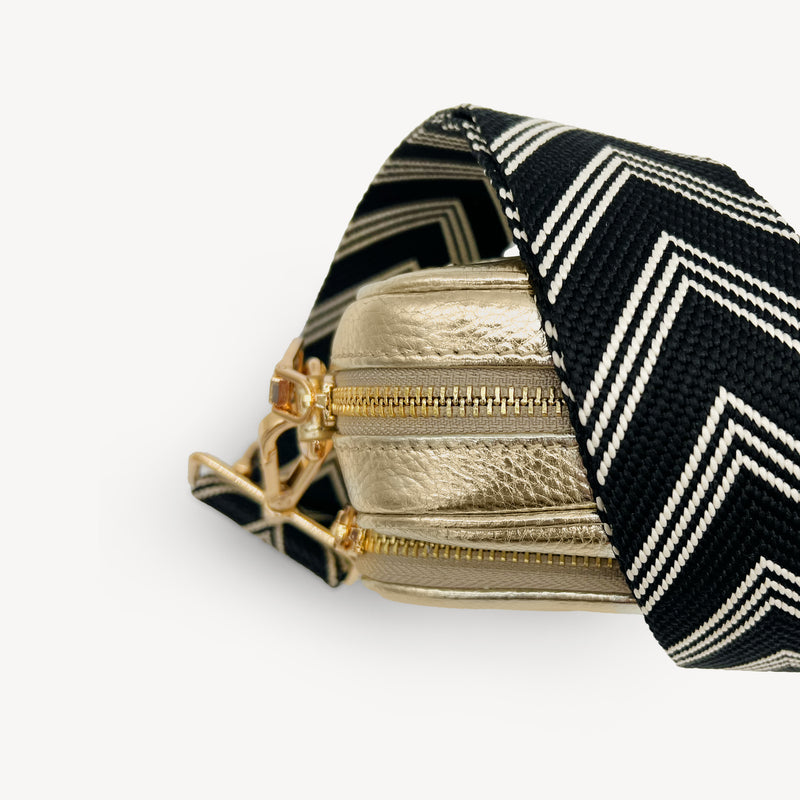 Black & Stone Arrow Strap