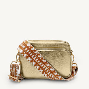 Tan & White Stripe Aztec Strap thumbnail-image-36