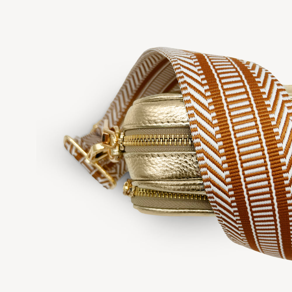 Tan & White Stripe Aztec Strap thumbnail-image-37