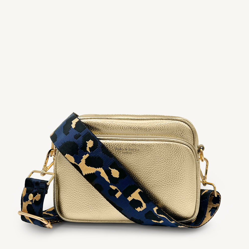 Navy & Gold Leopard Strap thumbnail-image-41
