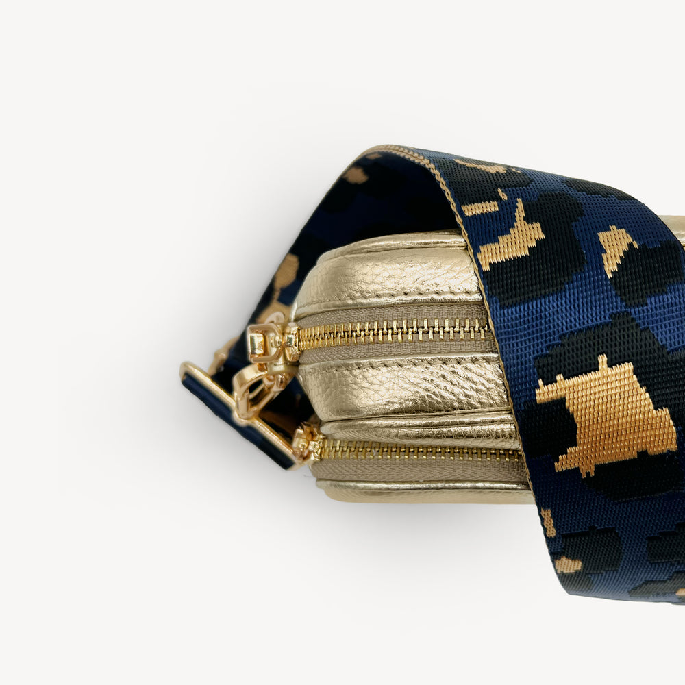 Navy & Gold Leopard Strap thumbnail-image-42