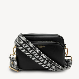 Black & White Stripe Aztec Strap thumbnail-image-39