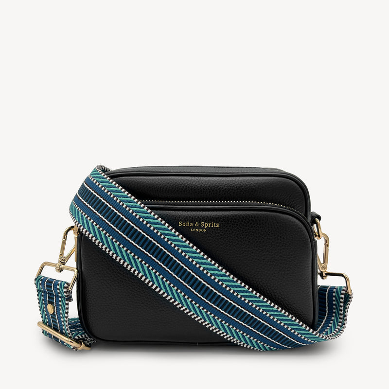 Blue Assortment Stripe Aztec Strap