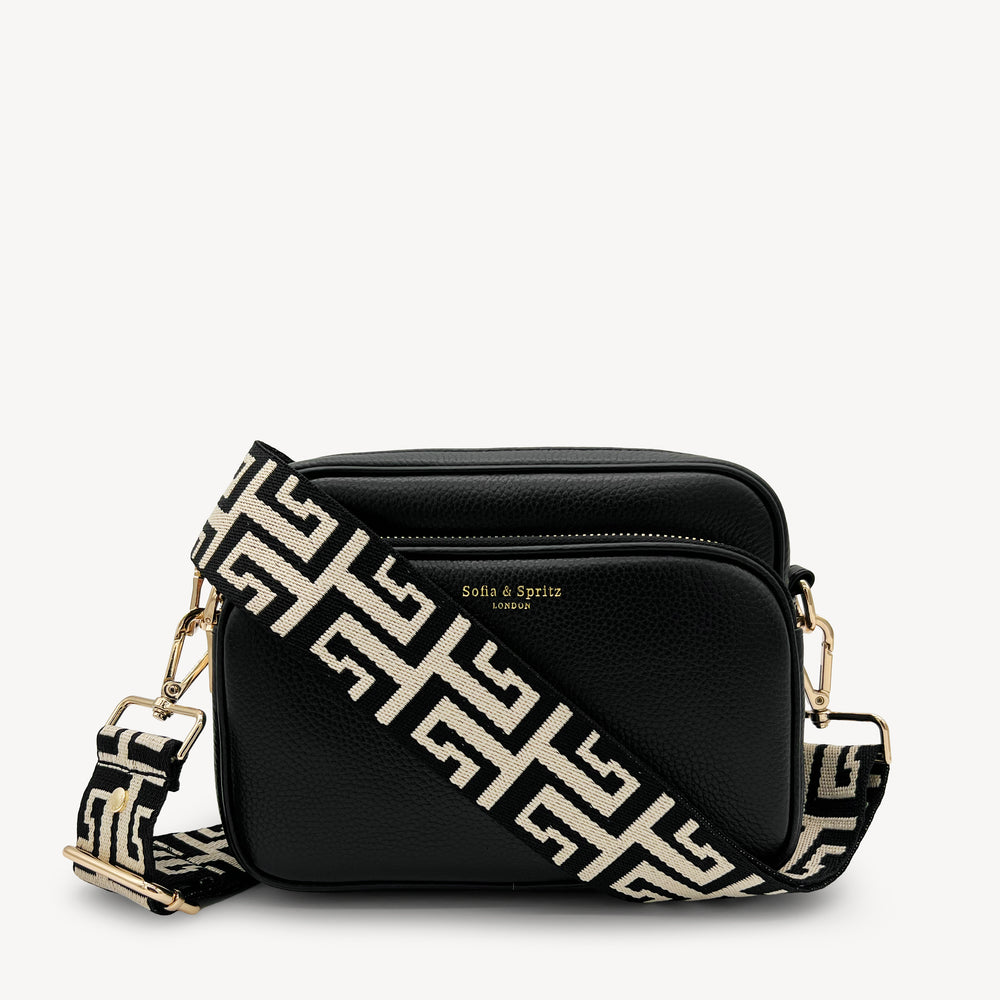Alba Crossbody Bag - Black thumbnail-image-1