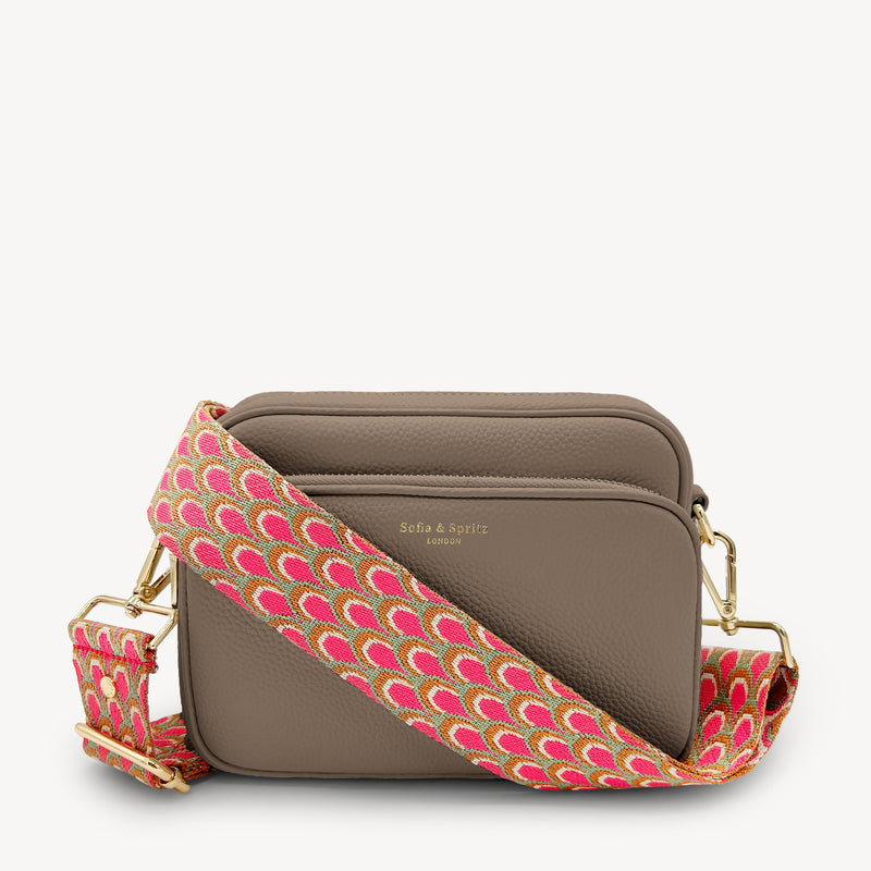 Pink Peacock Strap