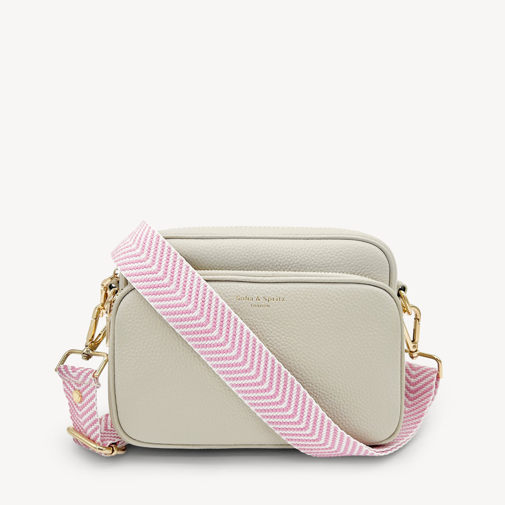 Pale Pink & White Chevron Strap thumbnail-image-44