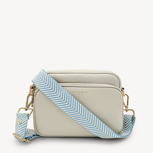 Sky Blue & White Chevron Strap thumbnail-image-29