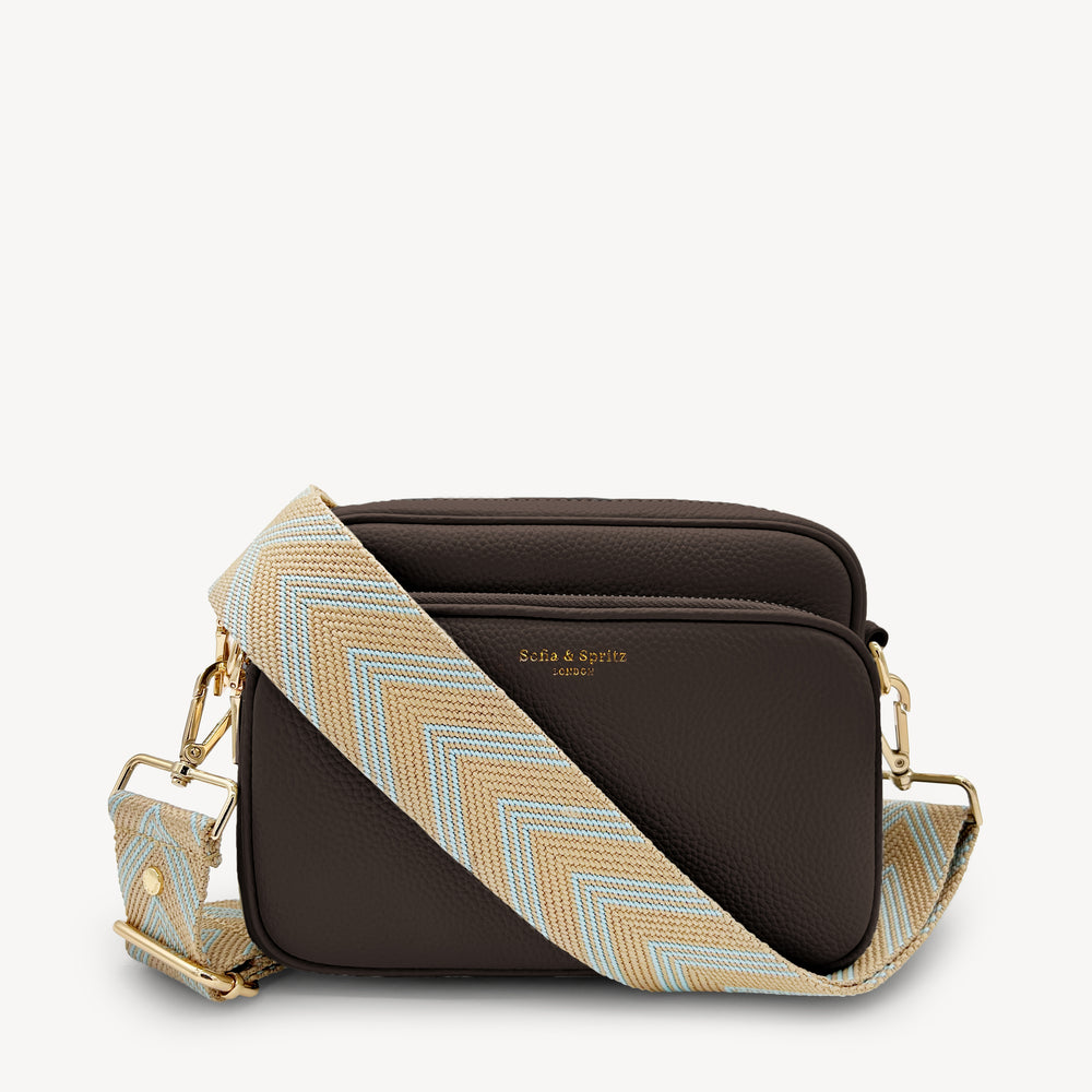 Pale Blue & Tan Arrow Strap thumbnail-image-27