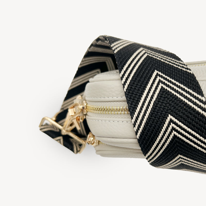 Black & Stone Arrow Strap