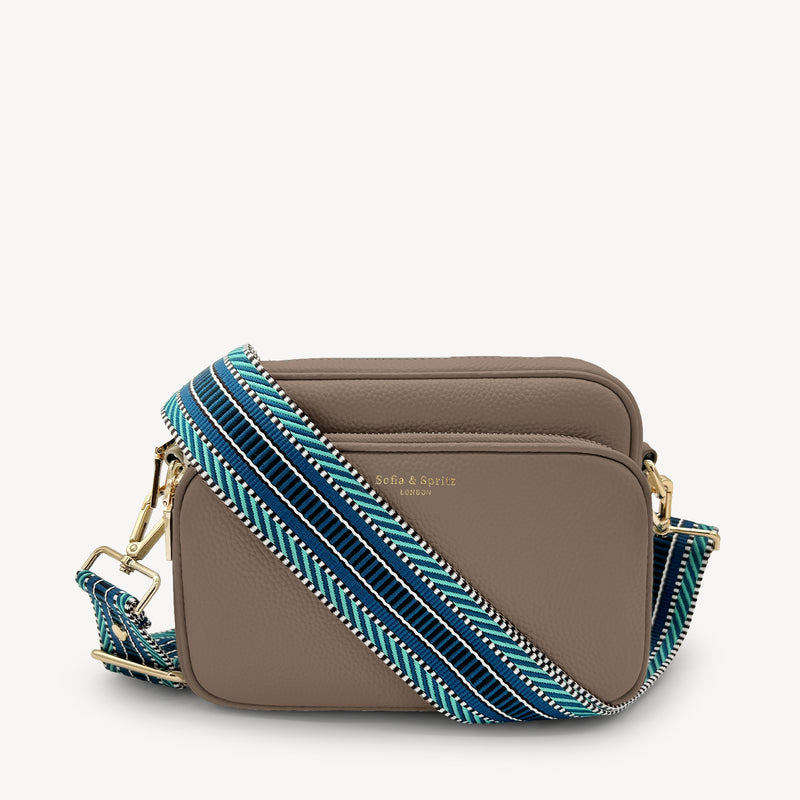 Blue Assortment Stripe Aztec Strap