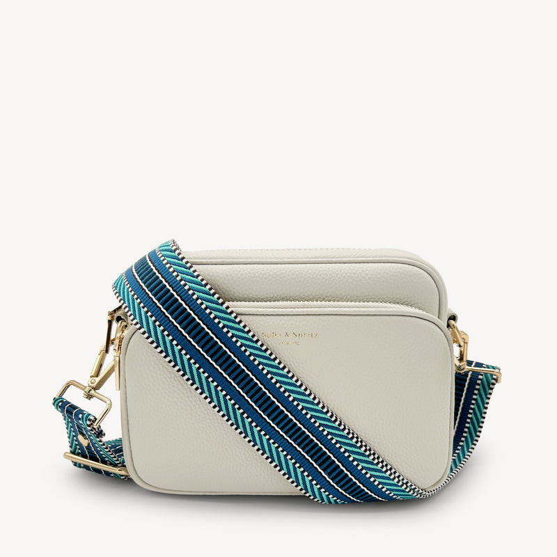 Blue Assortment Stripe Aztec Strap