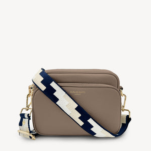 Navy, Stone & Tan Puzzle Strap thumbnail-image-28