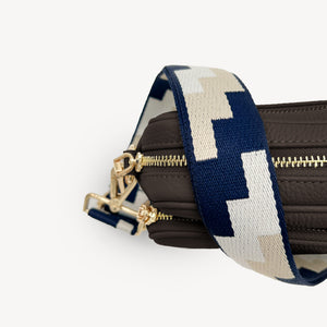 Navy, Stone & Tan Puzzle Strap thumbnail-image-59