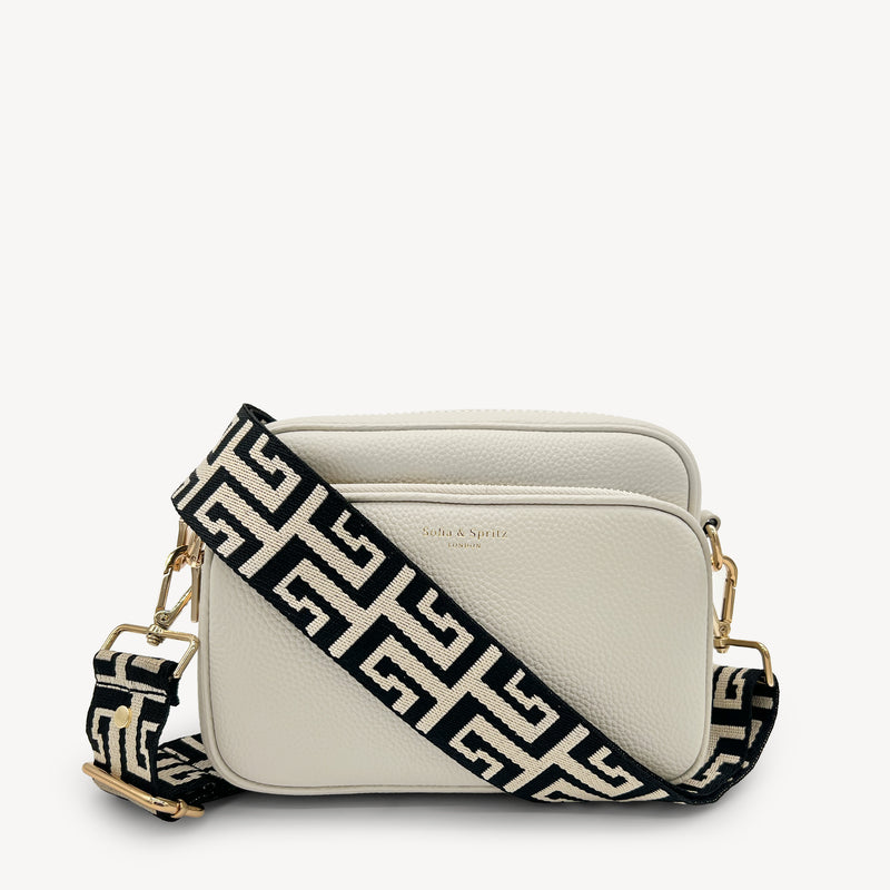 Alba Crossbody Bag - Stone